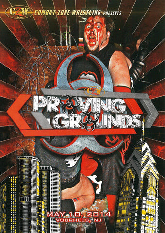 CZW "Proving Grounds" 5/10/2014 DVD - CZWstore