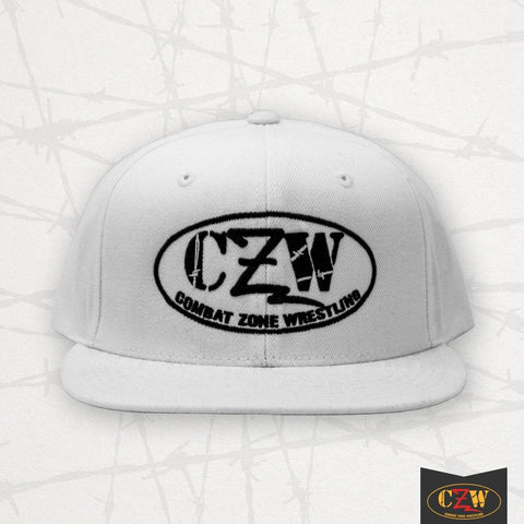 CZW "Logo" White Snapback - CZWstore