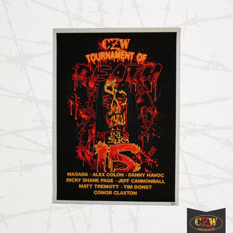 CZW "Tournament of Death 15" Poster - CZWstore