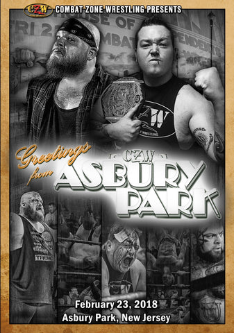 CZW "Greetings From Asbury Park" 2/23/2018 DVD - CZWstore