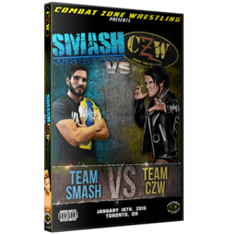 CZW "Smash vs. CZW" 1/16/2016 DVD - CZWstore