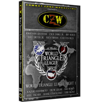 CZW "WXW World Triangle League 2014 N1" 10/2/2014 DVD - CZWstore