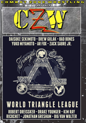 CZW "World Triangle League" 2013 DVD