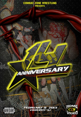 CZW "14th Anniversary" 2/9/2013 DVD