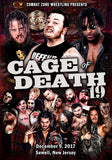 CZW "Cage of Death 19" 12/9/2017 DVD - CZWstore