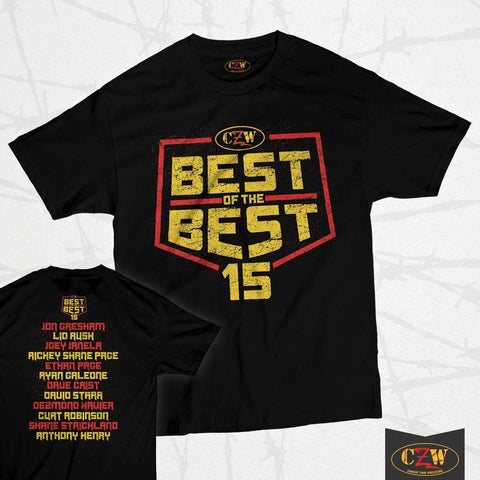 CZW "Best of the Best 15" Shirt - CZWstore