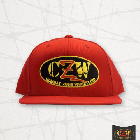 CZW Logo" Red Snapback - CZWstore