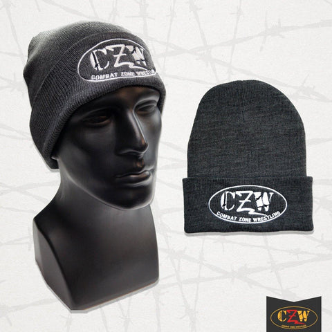 CZW "Logo" Grey Beanie - CZWstore