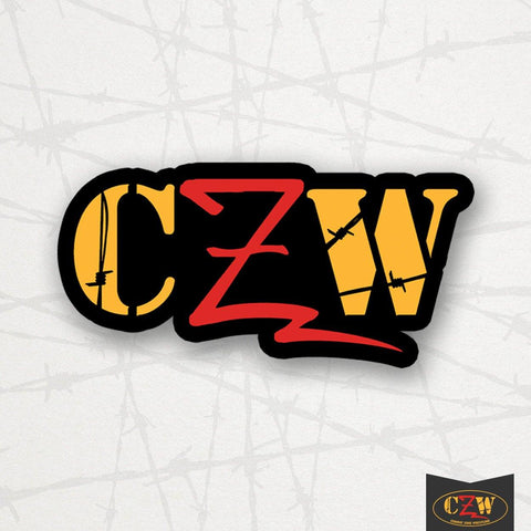 CZW "Logo" Die Cut Sticker - CZWstore