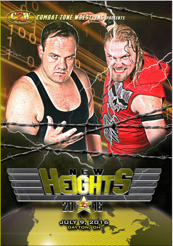 CZW "New Heights" 7/9/2016 DVD - CZWstore