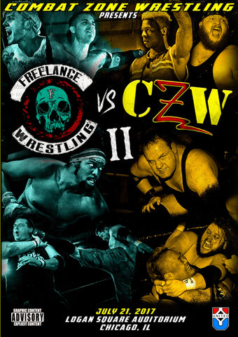 CZW "Freelance vs. CZW II" 7/21/2017 DVD - CZWstore