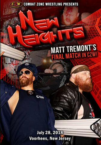 CZW "New Heights" 7/28/2018 DVD - CZWstore
