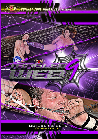 CZW "Tangled Web 9" 10/8/2016 DVD - CZWstore