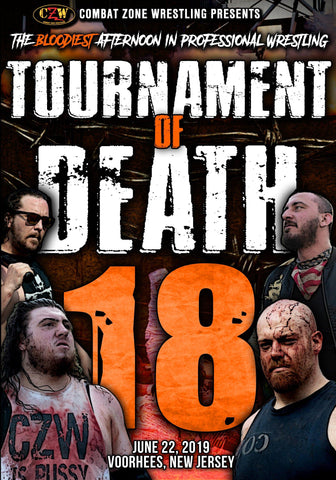 CZW "Tournament of Death 18" 6/22/2019 DVD - CZWstore
