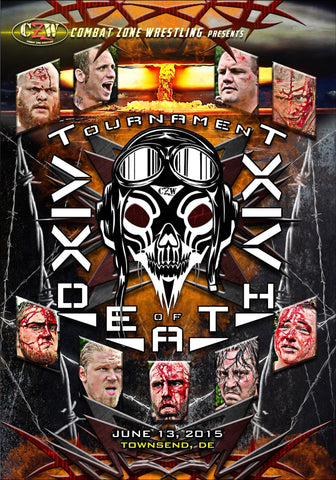 CZW "Tournament of Death 14" 6/13/2015 DVD - CZWstore