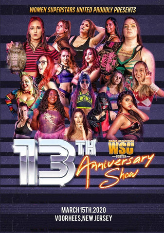 WSU "13th Anniversary Show" 3/15/2020 DVD - CZWstore