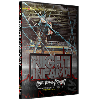 CZW "Night of Infamy 2015" 11/21/2015 DVD - CZWstore
